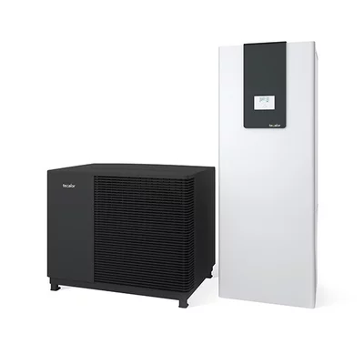 tecalor Ausseneinheit TTL 25 A in Kombination mit Inneneinheit TSBC 300.