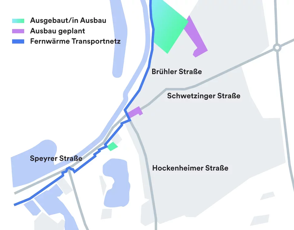 Fernwärme-Verfügbarkeit im Netzgebiet Ketsch