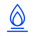 Icon, Gasflamme, dekorativ